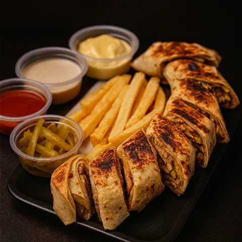 Shoarma Arabisch 1 stuk schotel