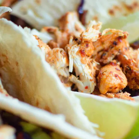 Chicken honing-mosterd wrap