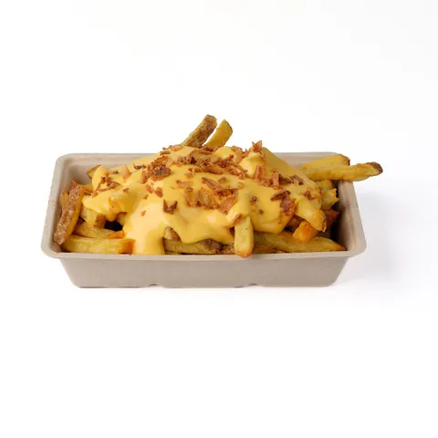 Frietje warme cheddar