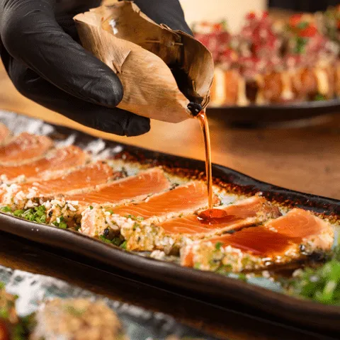 Salmon Tataki