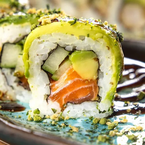 Atlantic Salmon Dragon Roll
