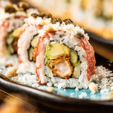 Carpaccio Classico & Gamba Roll