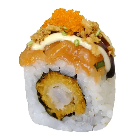 Salmon tataki x ebi