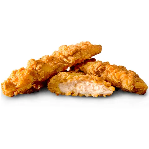 Crispy chicken strips