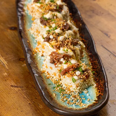 Crunchy Beef Truffle Roll