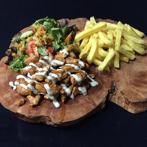 Kip shoarma menu