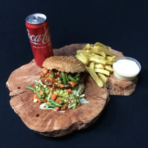 Mexicaanse burger menu