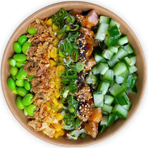Poké bowl chicken