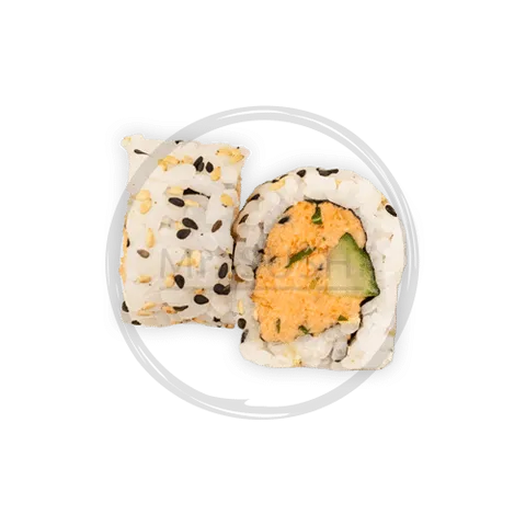 Salmon salad roll