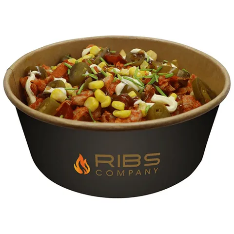 Loaded fries hot chicken
