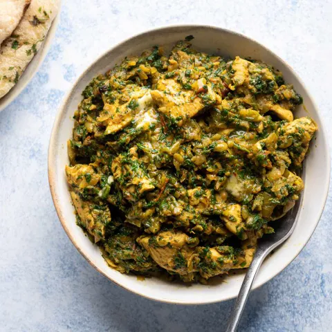 Chicken saag