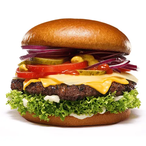 Big Angus cheeseburger