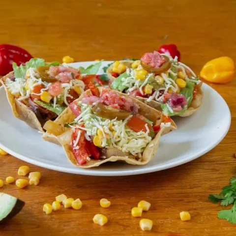 Tostada rundergehakt