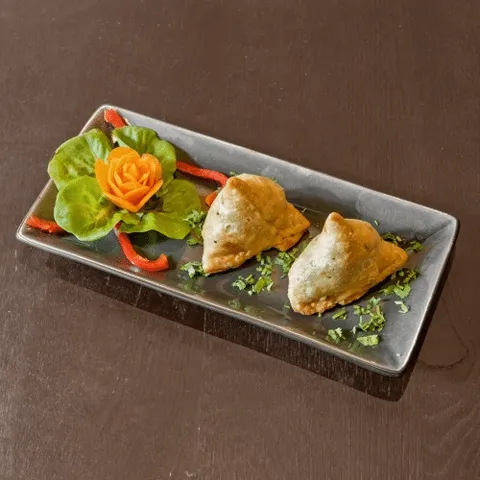 Vegetarische samosa