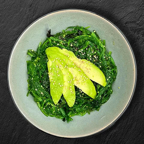 Japanse zeewiersalade