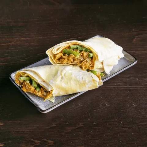 Roti rol kipfilet kerrie