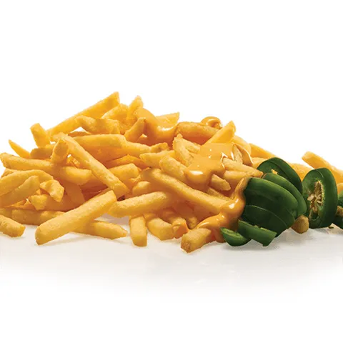 Cheesy hot fries