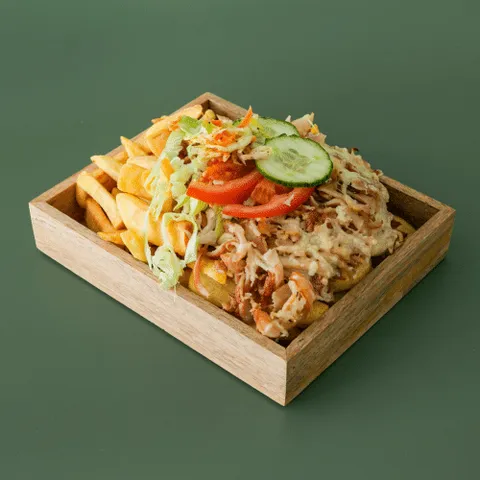 Grote kapsalon kip