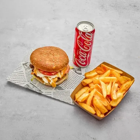 Chef's special burger menu