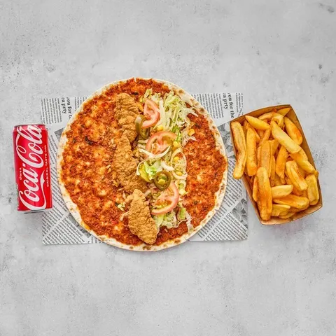 Lahmacun crispy chicken menu