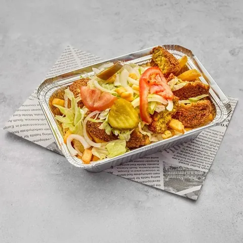 Falafel kapsalon