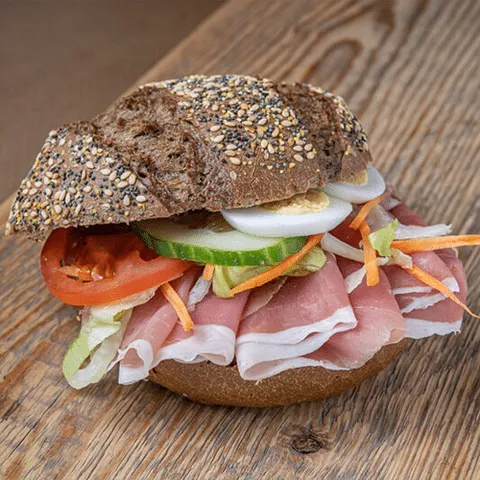 Broodje parmaham gezond