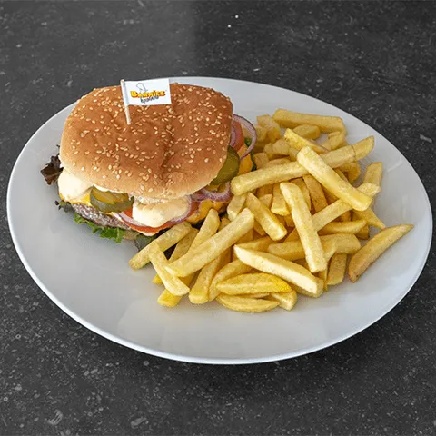 Cheese rundburgermenu