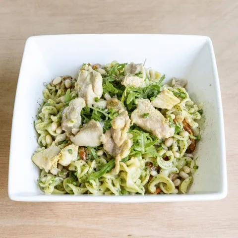 Pasta pesto pollo