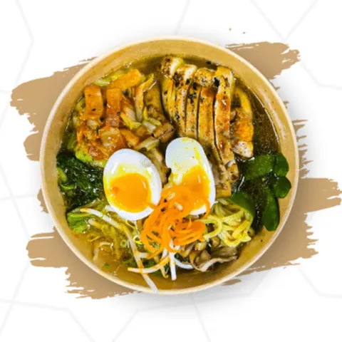 Spicy chicken ramen