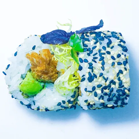 Crispy ebi rolls