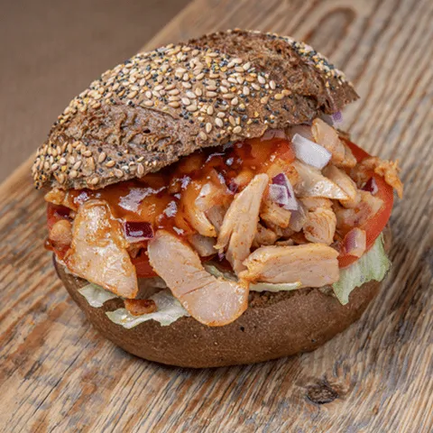 Broodje kipreepjes met piri-pirisaus