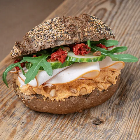 Broodje hummus