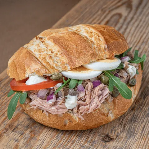Broodje tonijn dille-mayonaise