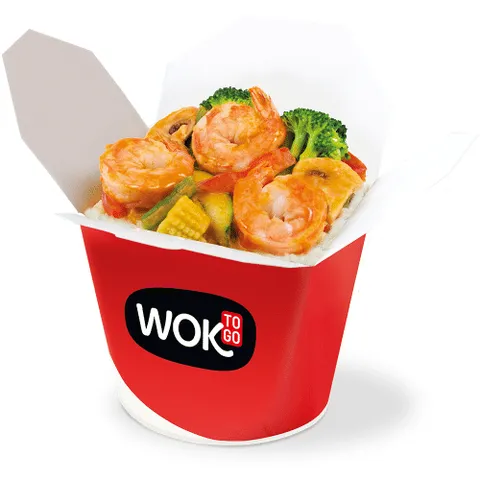 Red curry shrimp