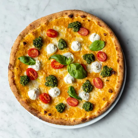 Pizza Caprese Speciale