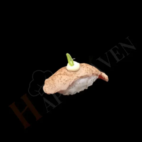 Nigiri geflambeerde maguro