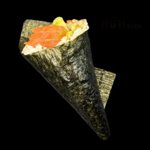 Temaki spicy salmon