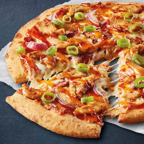 Hete kip pizza