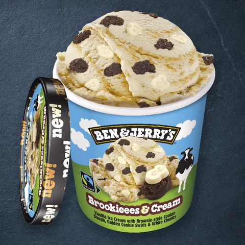 Ben & Jerry's Brookieees & cream 465ml