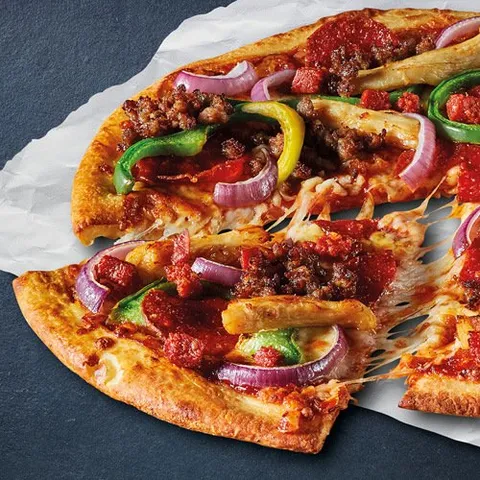 BBQ Mixed Grill pizza