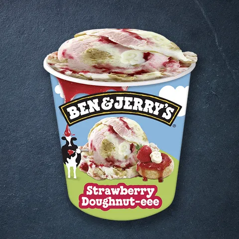 Ben & Jerry’s Strawberry Doughnut-eee 465 ml