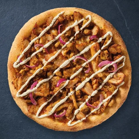 Shoarma Döner Deluxe pizza