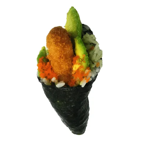 Ebi hand roll