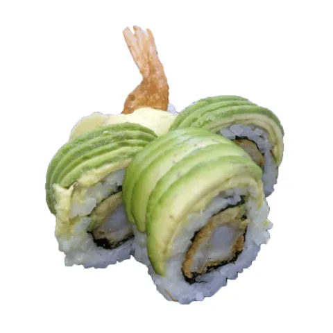 Special avocado garnalen roll 8 stuks
