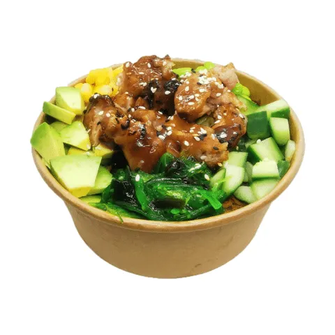 Chicken teriyaki pokébowl