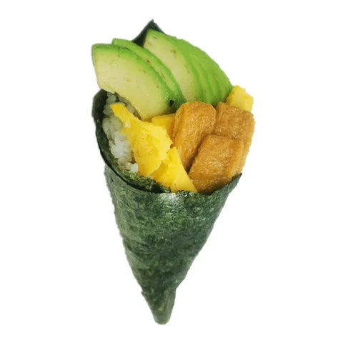 Veggie hand roll
