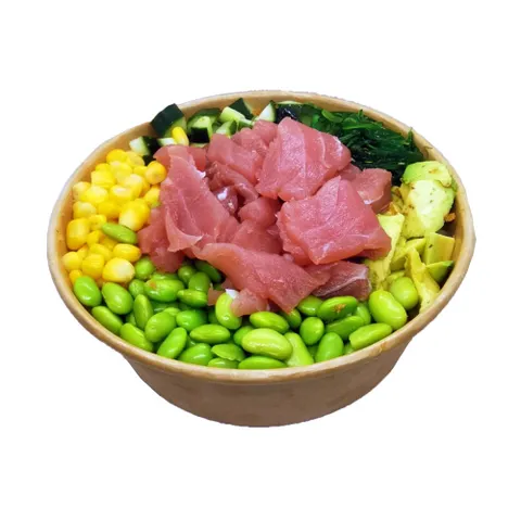 Pittige tonijn pokébowl