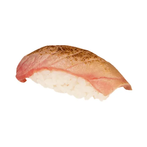 Flamed tonijn nigiri