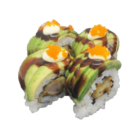 Soft shell crab roll 8 stuks