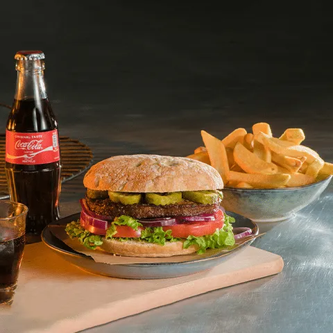 Vega burger menu